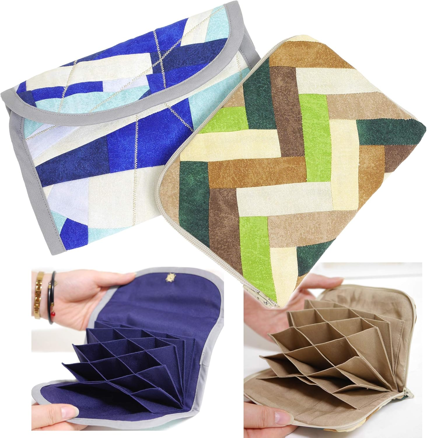 NASKA JC-5 Jabara Card Pocket, Col. 3, Navy Blue, Inner Pocket (Sewn) image number 4