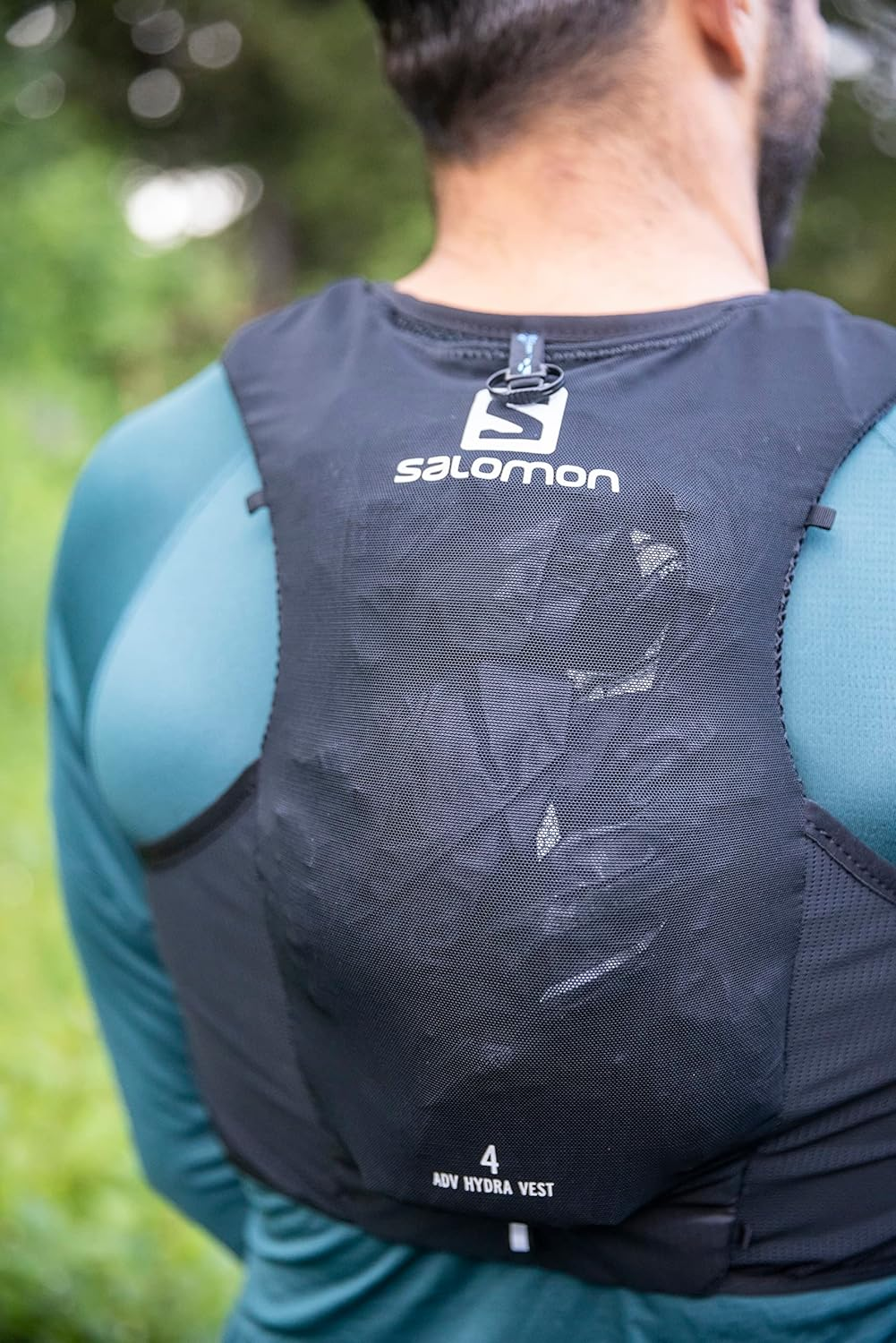 Salomon Adv Hydra Vest 4 Unisex Hydration Vest Trail Running Hiking image number 4