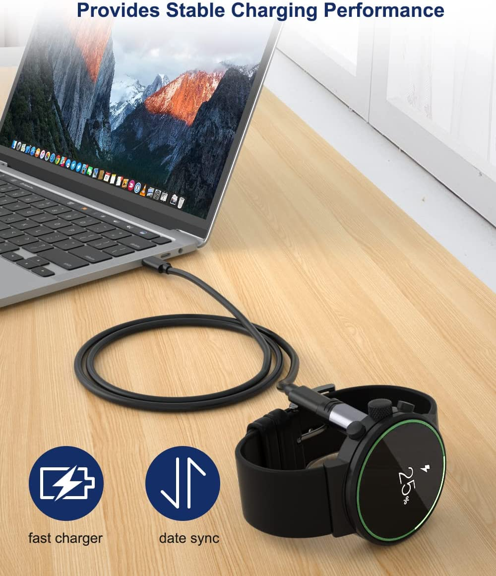 Itramax USB C Charger Adapter for Garmin Watch 4Pack,Type C Charging Cable Converter for Garmin Fenix 8 7 7S 7X 6 E Pro Solar,Forerunner 970 570 965 265 955 165,Instinct,Venu 3S,Vivoactive,Epix,Tactix image number 6