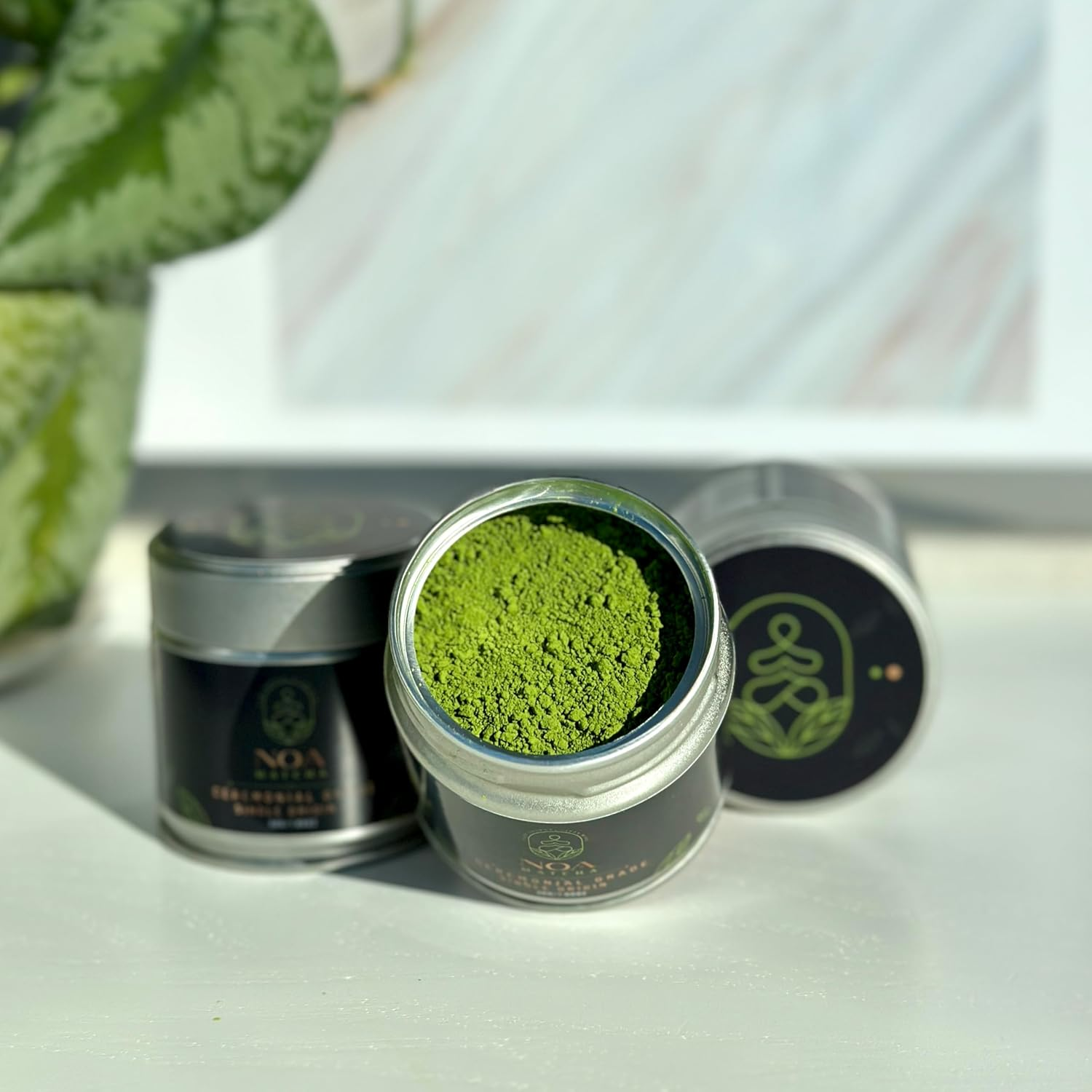 NOA MATCHA Ceremonial Pure Matcha First Harvest%100 Natural & Japanese Origin, Green Tea Powder Single Origin Okumidori Matcha 30Gr image number 5