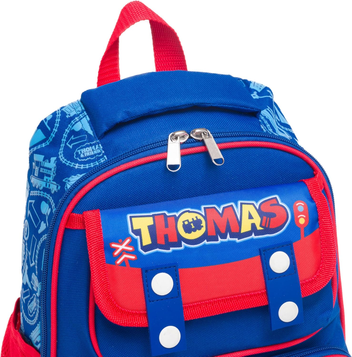 Ruz - Thomas and Friends 12 Inch Pre-School Backpack with Padded Back and Adjustable Straps image number 4