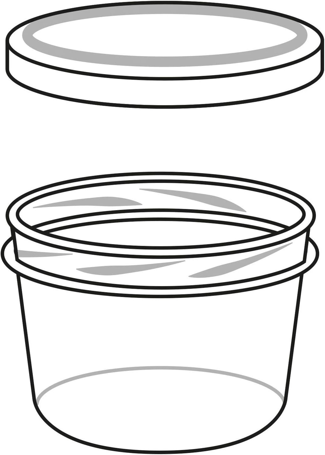 Westmark 40952270 Screw-On/Twist-Off Lids for Preserving Jars, Round, Diameter 82 Mm, Tinplate, Red/White, Chequered, Pack of 6 image number 6