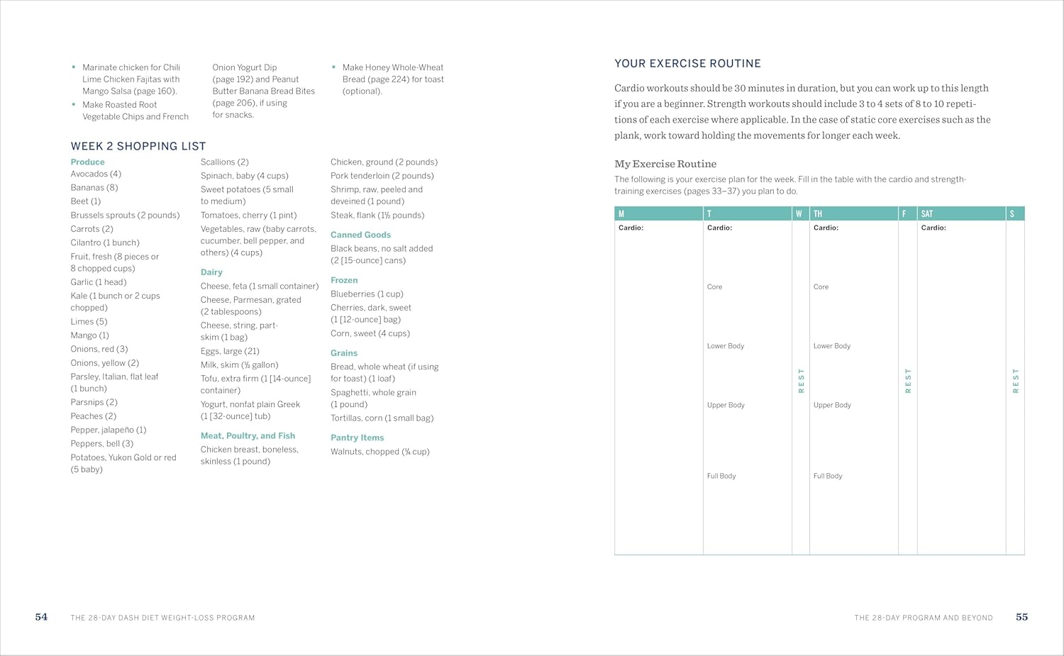The 28 Day Dash Diet Weight Loss Program: Recipes and Workouts to Lower Blood Pressure and Improve Your Health image number 1
