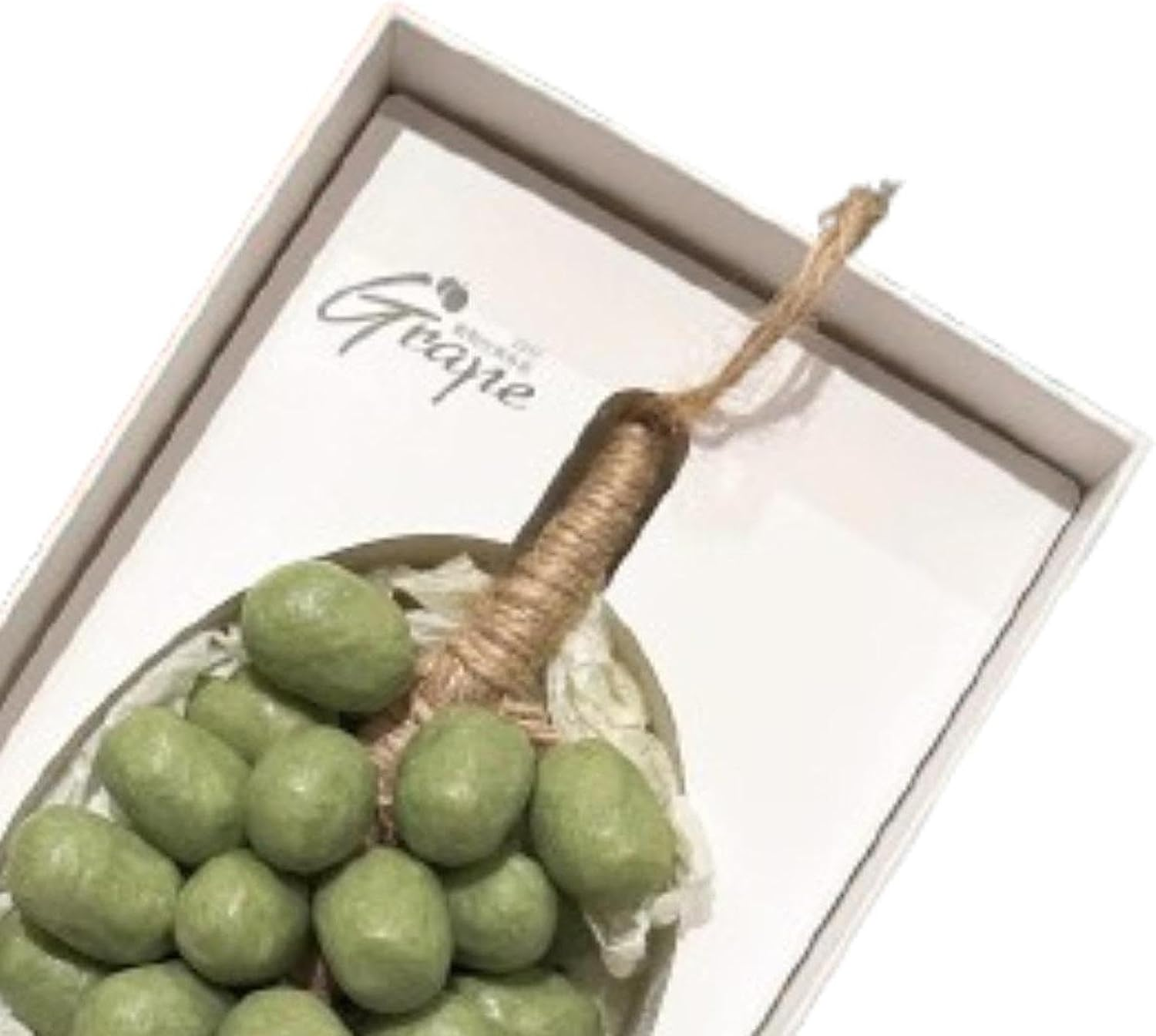 Perfk Bunch of Grapes Soap Perfume, Creative Deep Cleansing Handmade Soap, Hanging Decoration for Daughter Bathroom Wife Face, Green image number 1