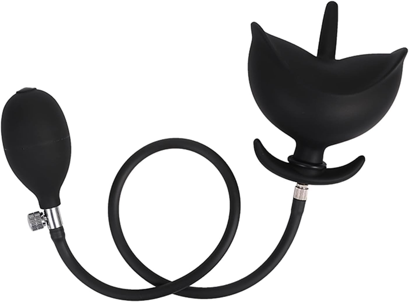 Expand Inflatable Anal Plug，Silicone Detachable Inflatable Bud Anal Plug Expander Dildo Pump Anus Butt Dilator Adult Sex Toys