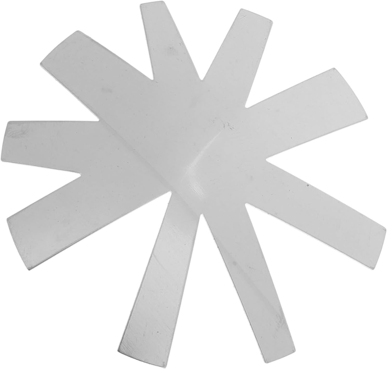 BIUDECO French Manicure Templates Stainless Steel Nail Art Tools Precision Design image number 5