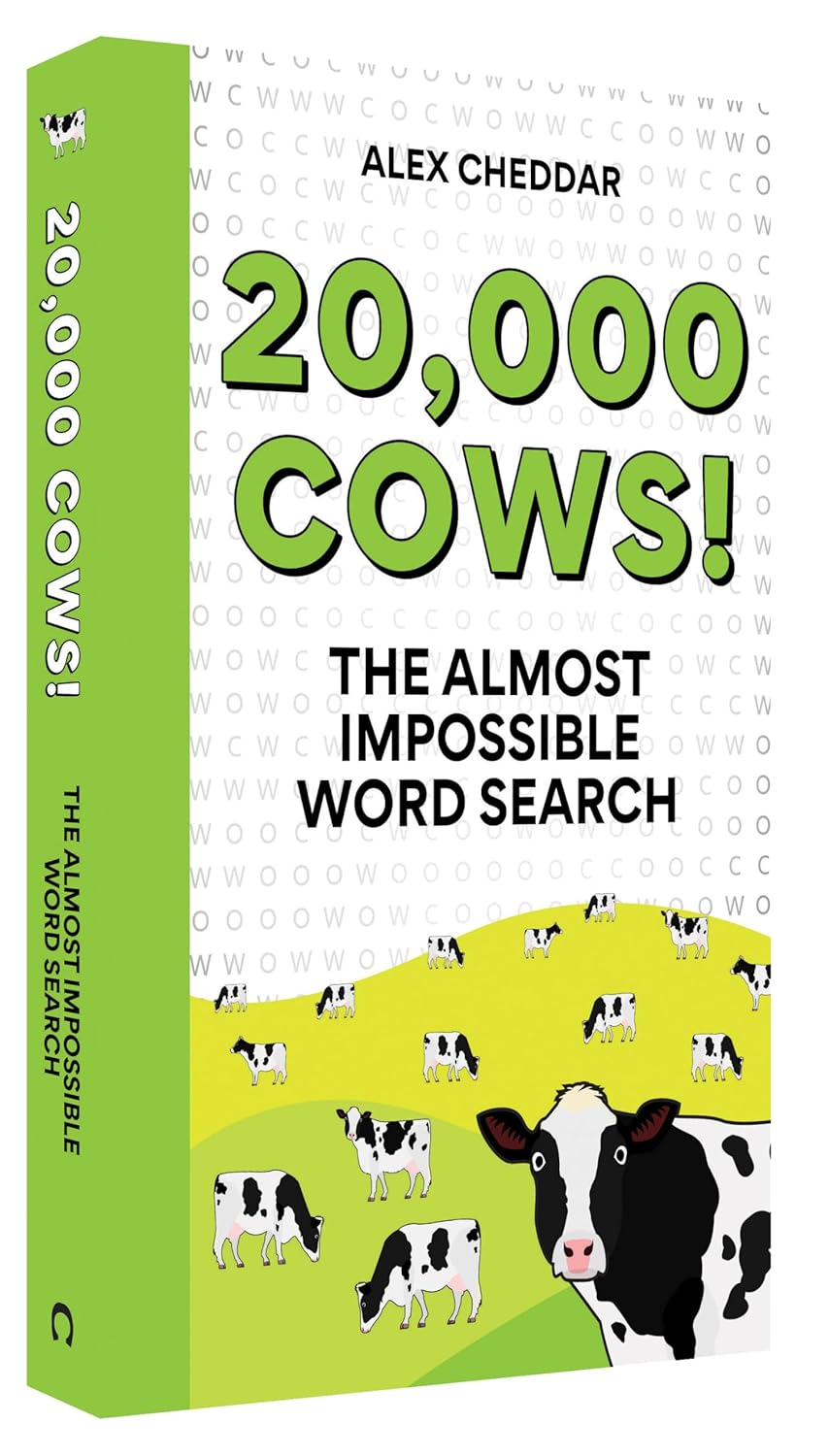 20,000 Cows!: an Almost Impossible Word Search image number 1