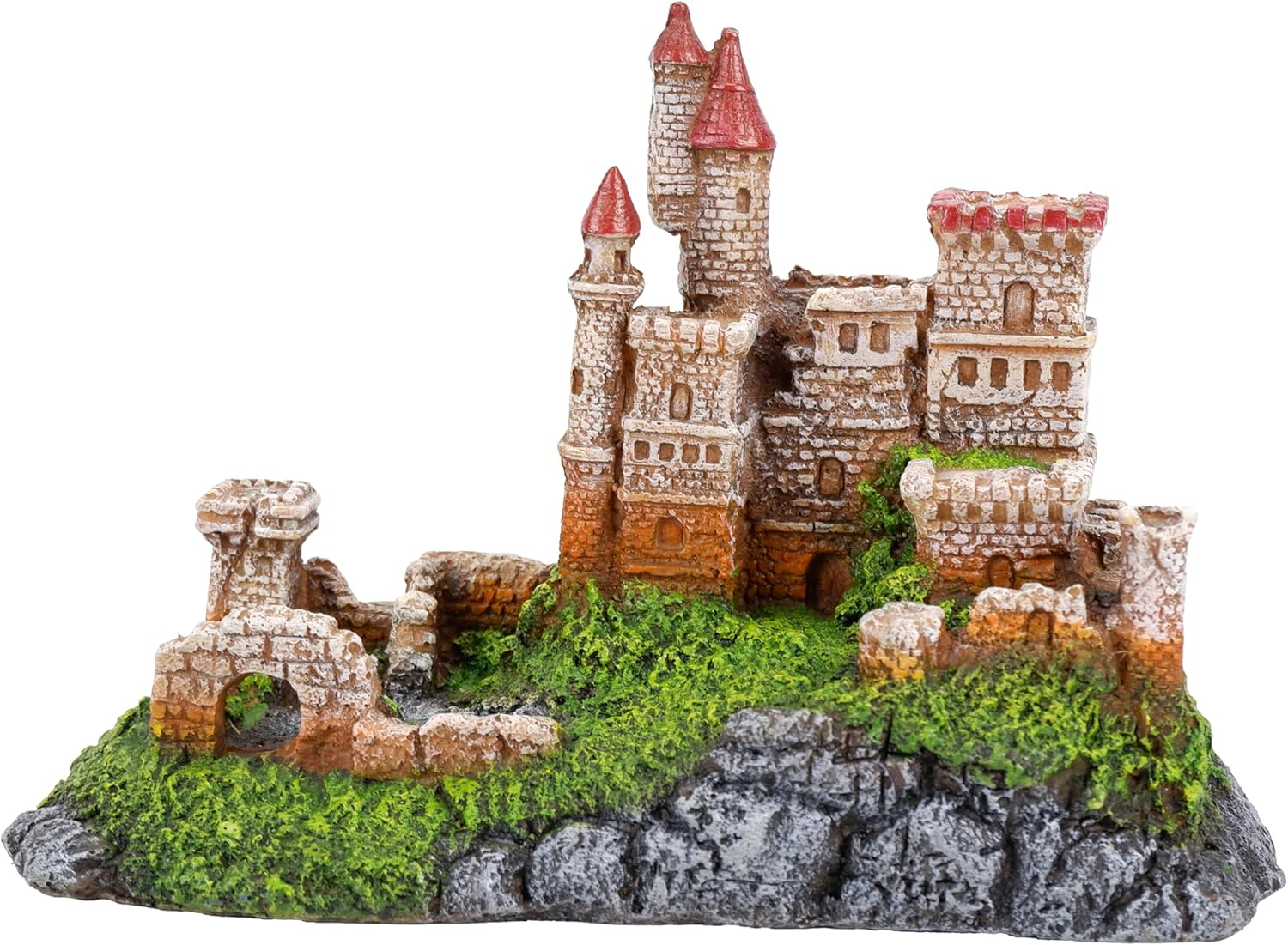 CLASSIC Excavator Yellow Digger Fish Tank Ornament Aquarium Decoration 170 X 70 X 135 Mm Hand-Painted Non-Toxic Resin for Freshwater Tanks image number 6