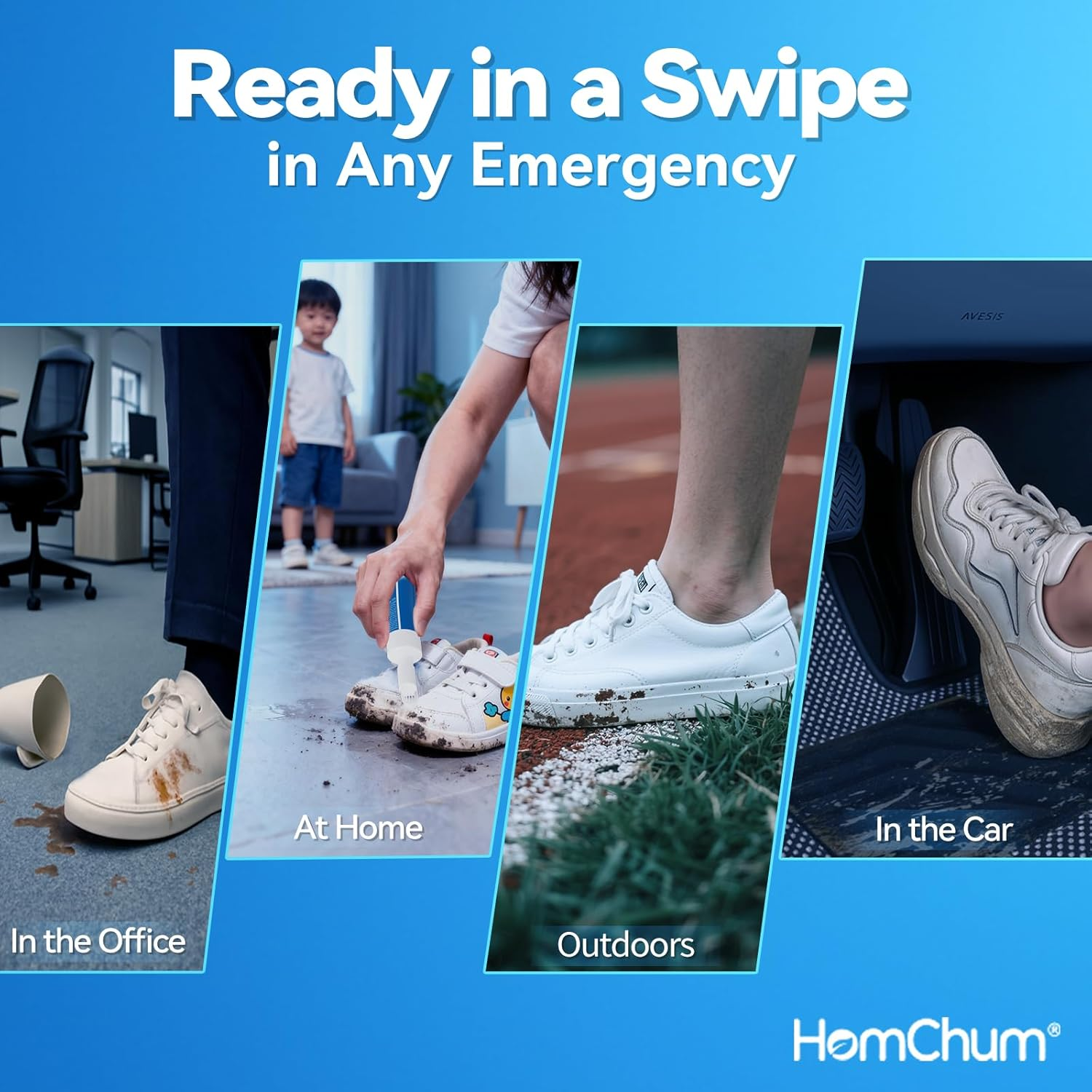 Sneaker Cleaner Shoe Cleaner Shoe Cleaning Kit Water-Free Foam, 6.8 Oz image number 2