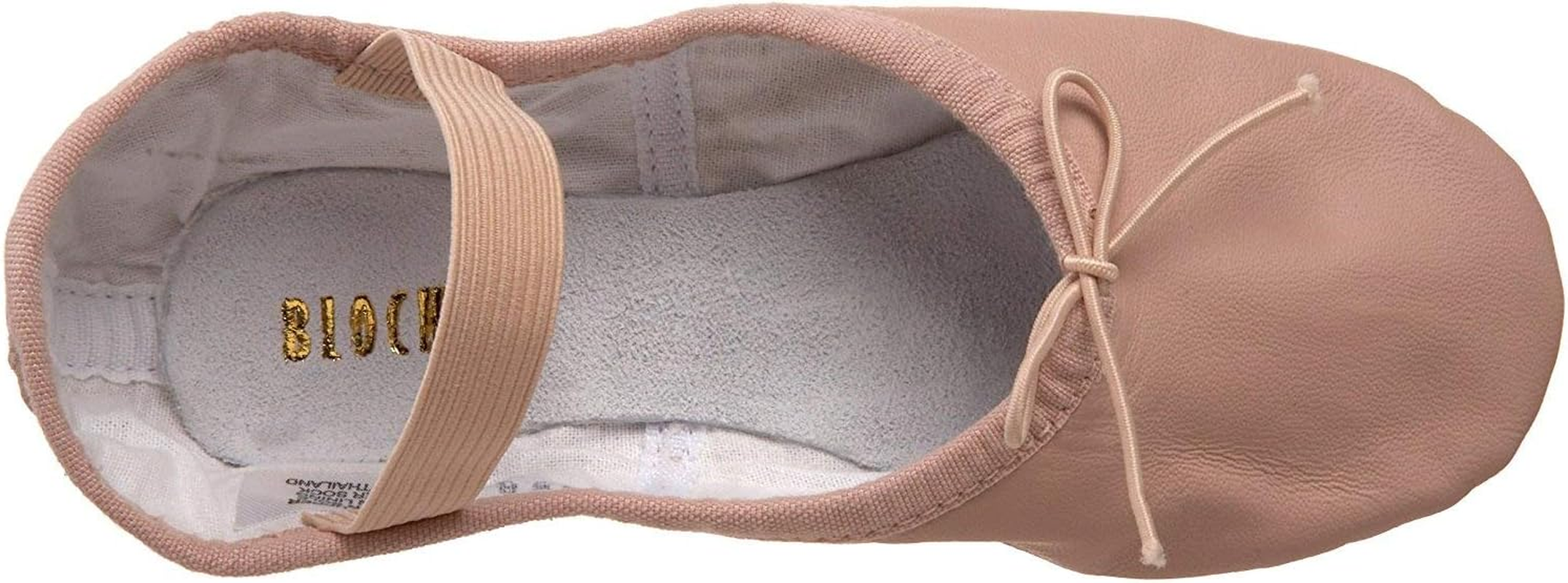 Bloch Girls Dance Girl'S Dansoft Ii Leather Split Sole Ballet Shoe/Slipper image number 3