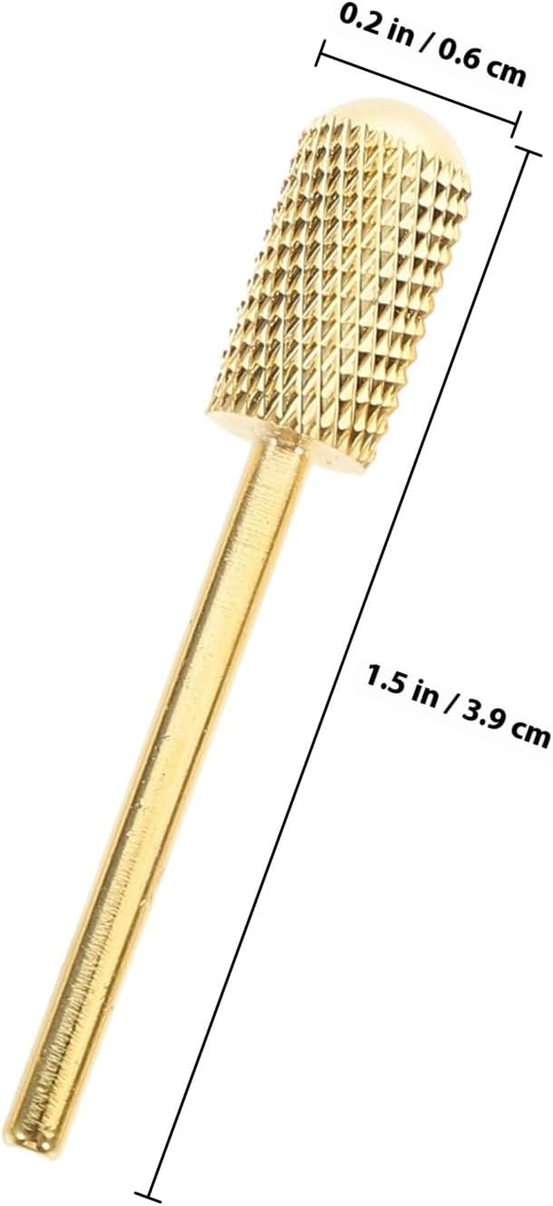 IDEANATEGRATE 3Pcs Nail Drill Bit Tungsten Carbide Manicure Drill Heads for Nail Care Home Salon Use image number 3