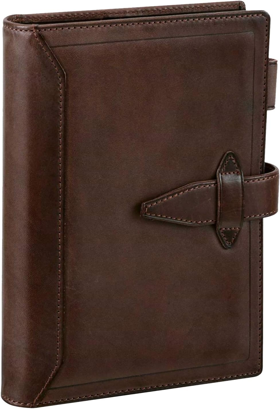 Raymei Fujii DB3011E Personal Organizer, Da Vinci Loroma Classic Bible Dark Brown