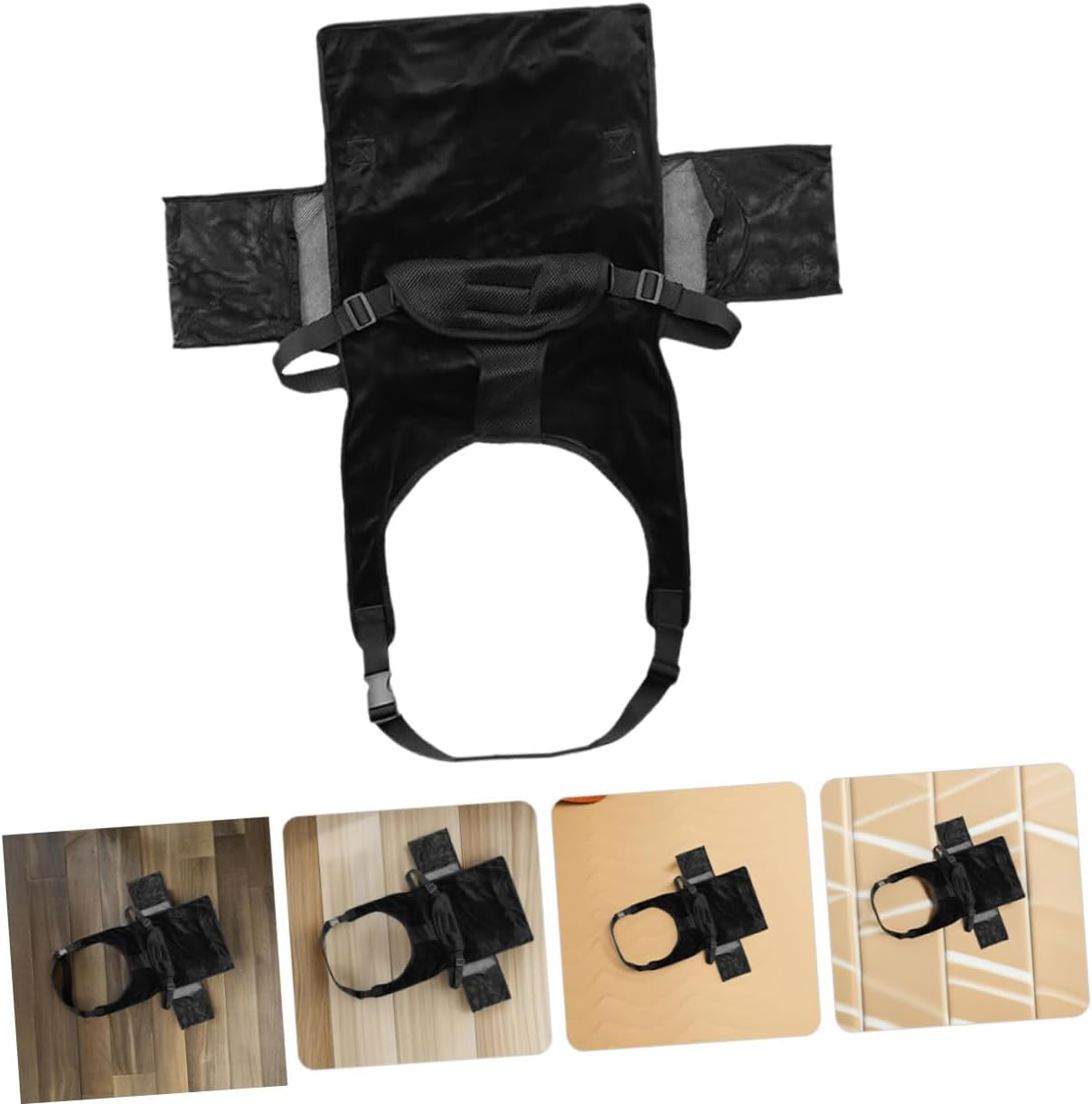 Portable Airplane Bed with Footrest Lightweight Foldable Seat Extender for Comfortable Family Travel Flights Compact Travel Essential image number 4