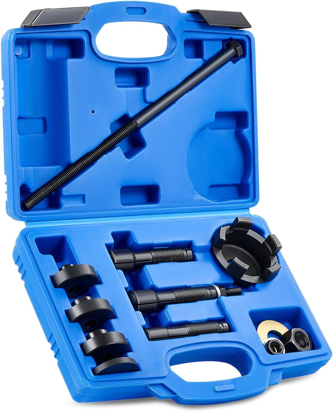 Orion Motor Tech Wheel Bearing Puller Tool Kit Compatible with Harley Davidson Motorcycles, Wheel Bearing Removal & Installation Tool for 3/4" 1" 25Mm Bearings, 18Pc Harley Wheel Bearing Tool