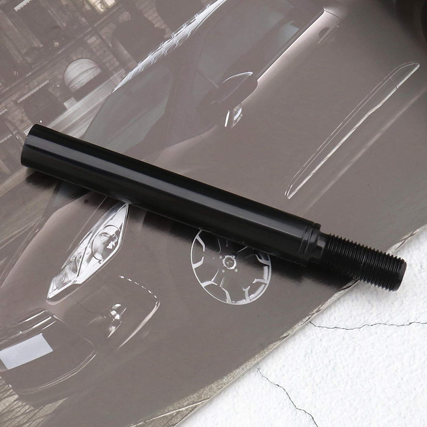 SING F LTD M12X1.25 Aluminum Shift Knob Extension Adapter Gear Shifter Lever Extender image number 3