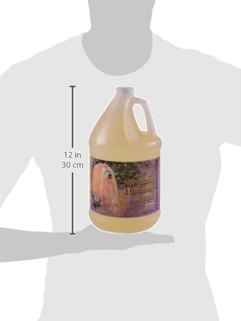 #1 All Systems Super Cleaning and Conditioning Pet Shampoo, 1-Gallon image number 2
