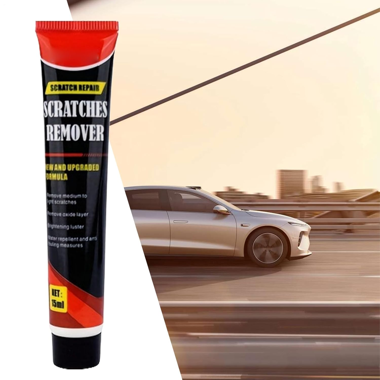 Scratch Remover for Vehicles - 15Ml Car Scuff Removal | Scratch-Resistant, Long-Lasting, Deep Cleaning Detailing Supplies for Body Maintenance Restoration image number 1