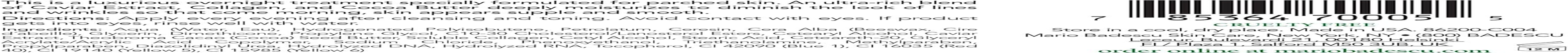 Mario Badescu Caviar Night Cream, 30Ml image number 2