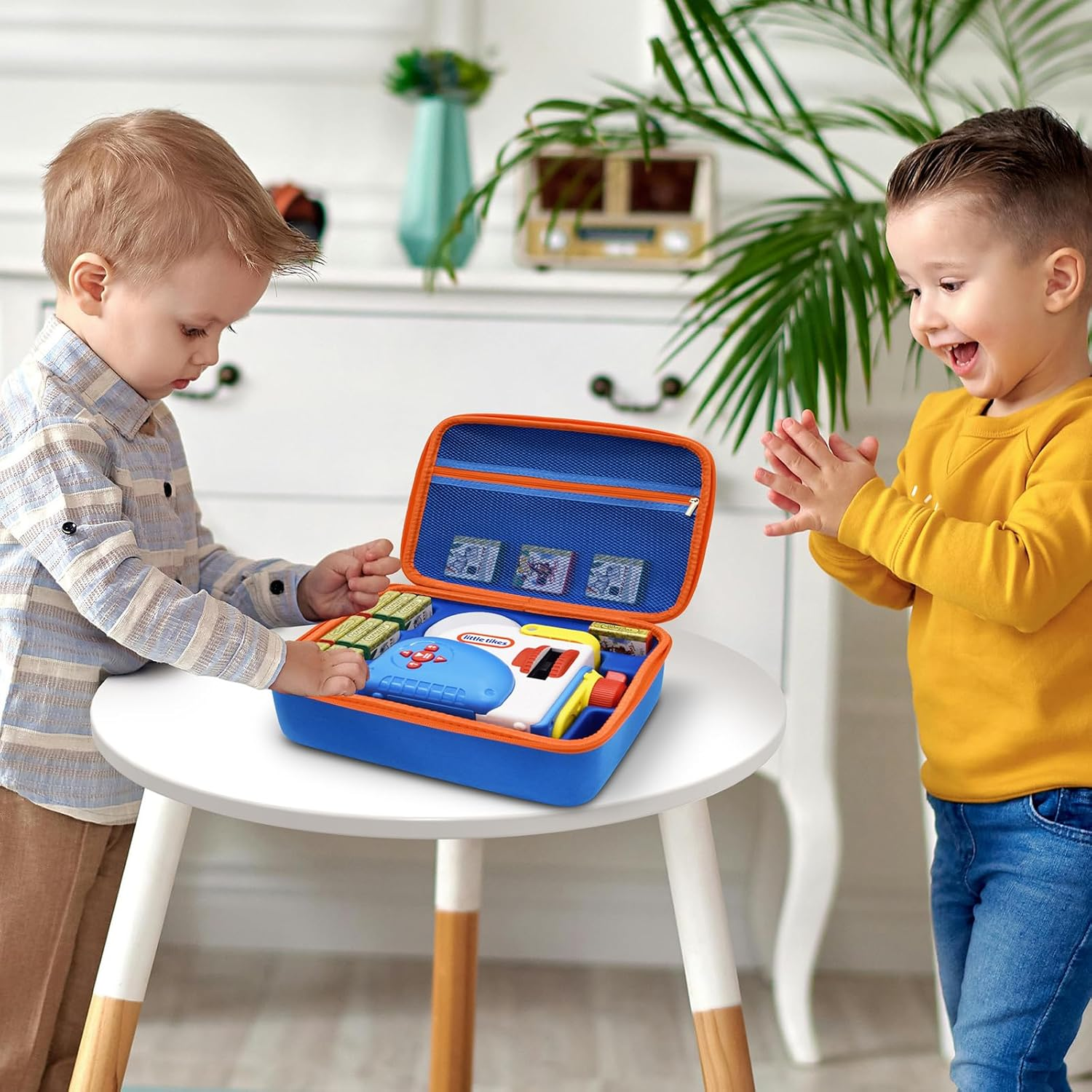 Case for Little Tikes Story Dream Machine &ndash; Storage Box for Books Starter Set, Storybooks & Character Figures, Kids Travel Organizer (Box Only) image number 1