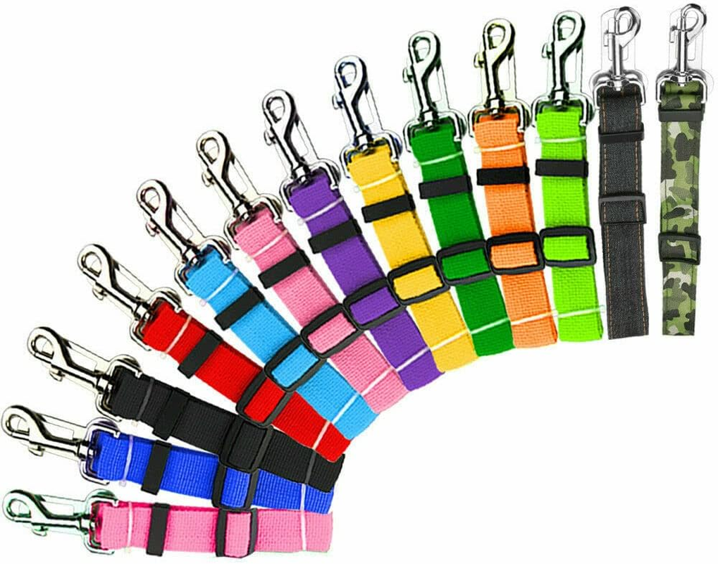 Tootoo Adjustable Pet Dog Safety Car Vehicle Seat Belt Harness Lead Pet Seatbelt Nylon (2X Camo) image number 1