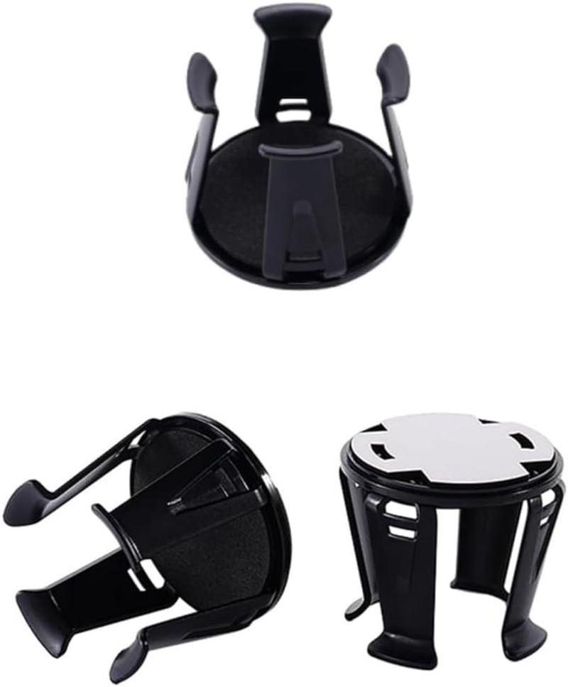 Naisfei 1 Pair Car Cup Holder, Car Drink Holder for Ventilation, Universal Drink Holder, Car Interior Self-Adhesive Cup, Storage Stand, Multifunctional Cup, Bottle Holder image number 1