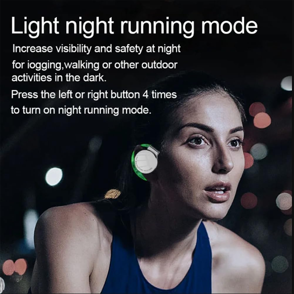 Xelea Over-Ear Wireless Earphone Long Battery Life Bluetooth 5.2 Open-Ear Hook Cordless Stereo Never Drop off Hifi Easy to Use image number 2