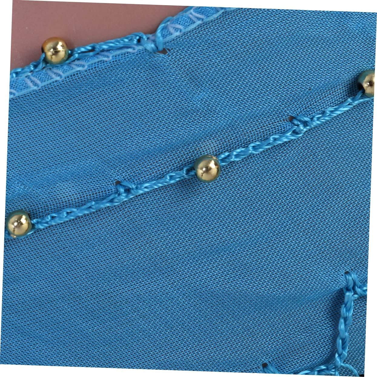 Toddmomy Gold Skirt Woman Belts for Dresses Black Mesh Top Hip Scarf Pirate Costume Women Skirt Triangle Dance Skirt Sequins Clothing Leather Skirt Fringe Skirt White Generation Belly Scarf image number 3