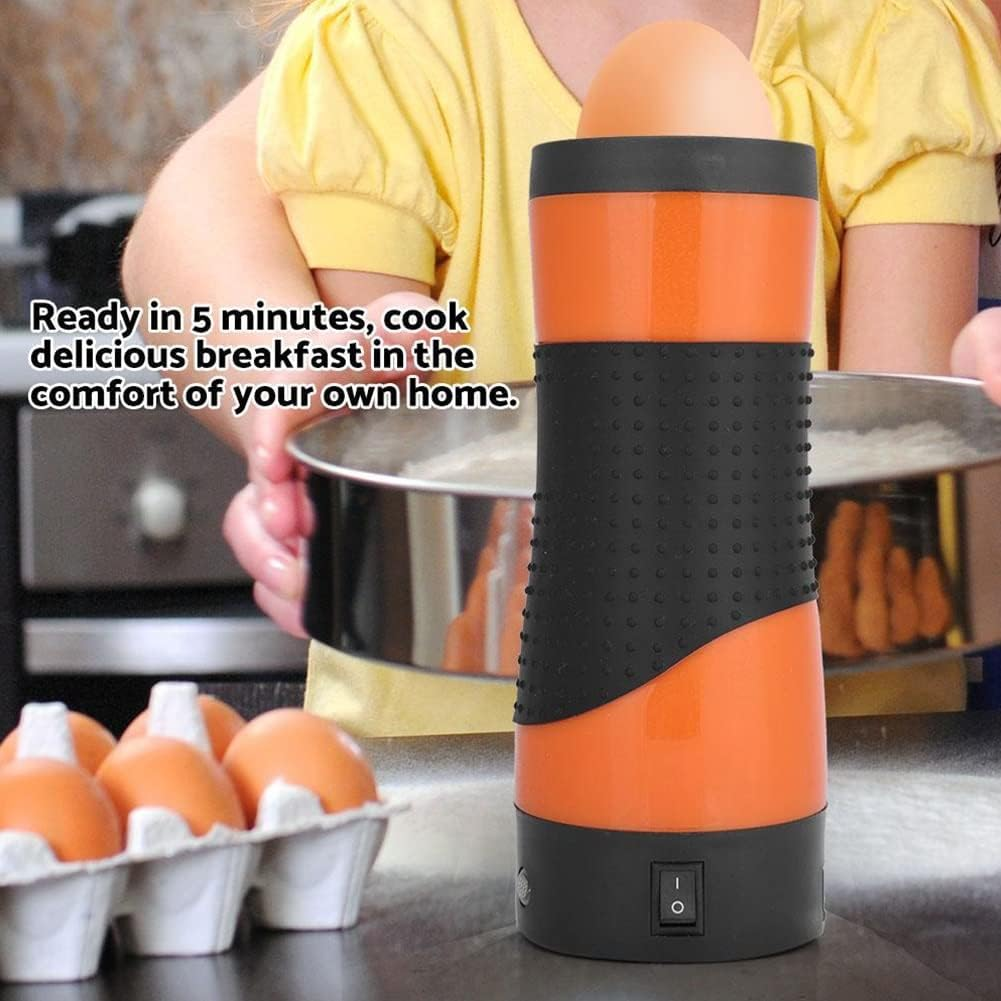 Electric Egg Roll Machine Egg Sausage Machine Egg Roll Maker Automatic Stick Egg Cup Omelette Breakfast Machine Egg Boiler Vertical Nonstick Cook Kitchen Cooking Tool (Color : Green) image number 4