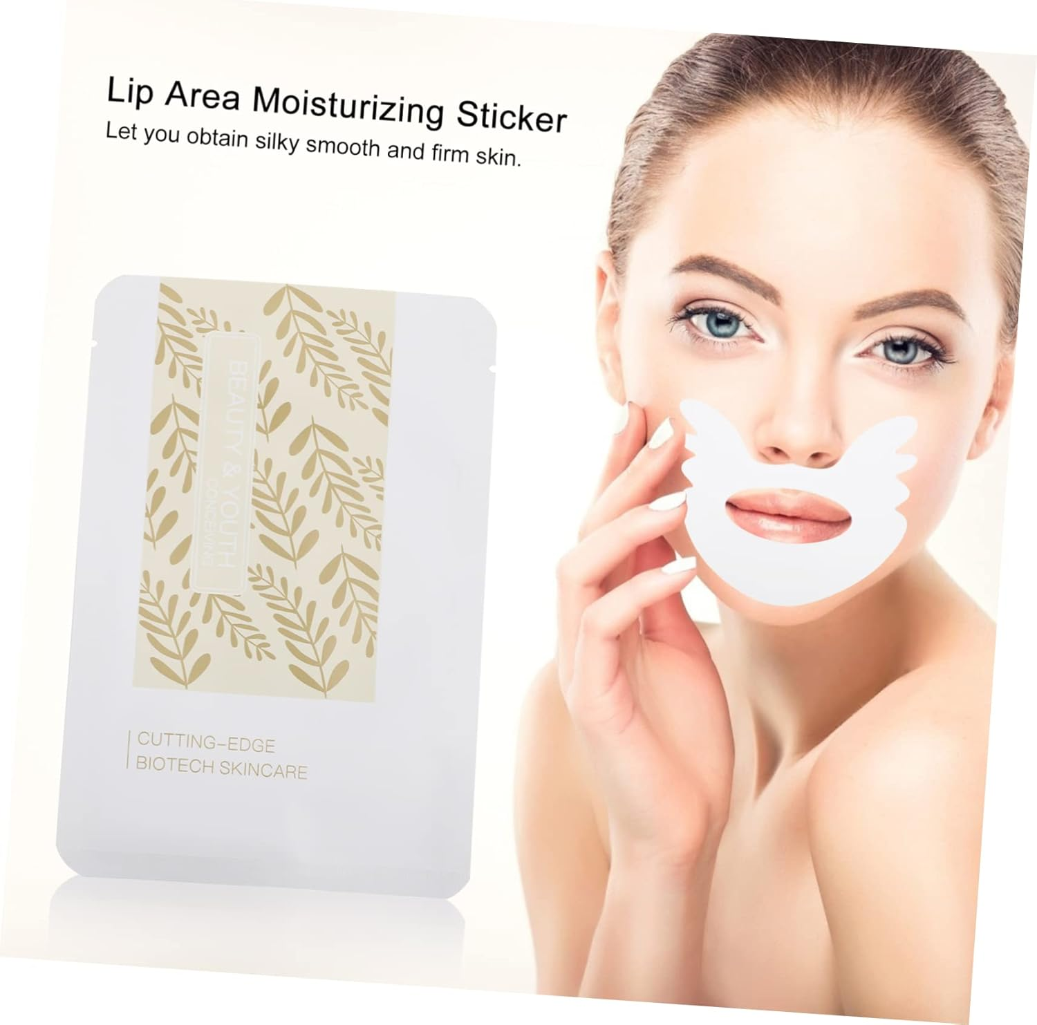 FRCOLOR Roll Forehead Korean Mouth Schminkles Tape Patch Skincare Wrinkle Mask Nose Lip Face Strip Face Masks Set Sticker Collagen Lead Sheet Nasolabial Folds Stickers Moisturize Nasolabial Facial Surround Lip Firming Patches Smooth Treatment Pad Moisturizing Area Lift Line Fold Remover Nourish Therapy Firm Smoothing Forehead Stick Skin image number 2