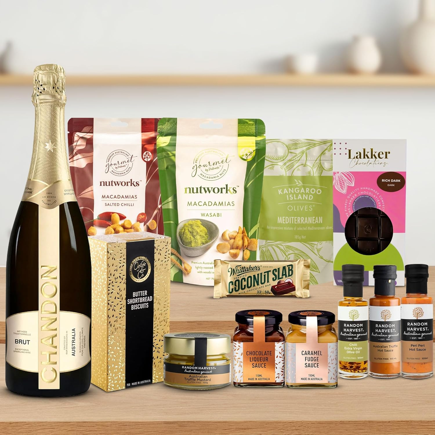 Luxury Gourmet Gift Hamper, Premium Selection of Fine Wines, Exquisite Chocolates, Savory Treats, Perfect Birthday or Thank You Gift image number 2