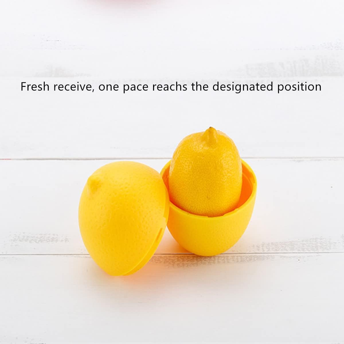AISIBO Lemon Storage Containers, Lime Saver Fresh Set and Line Lime Saver Fresh Keeper Fruit Storage Holder for Fridge image number 4