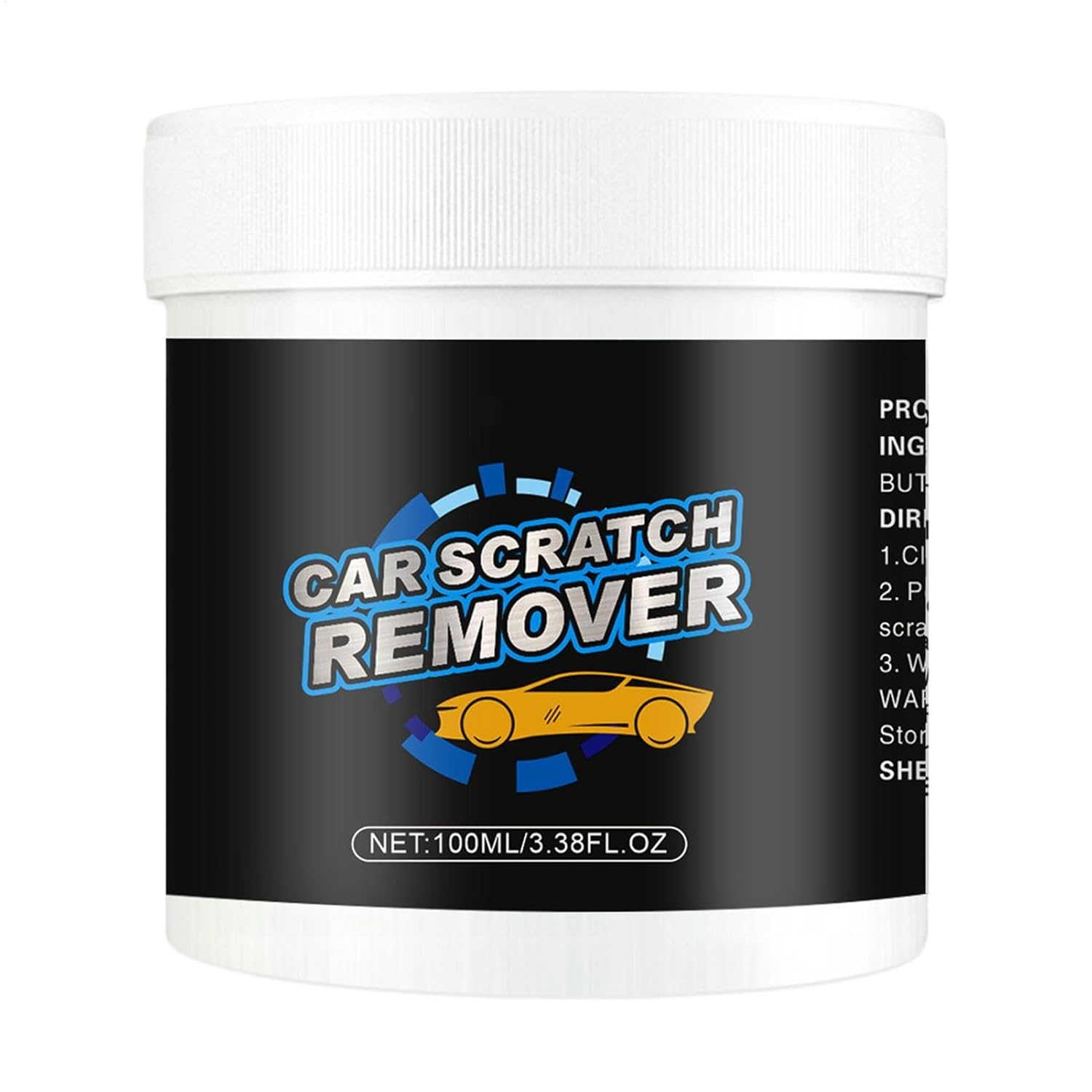 Car Scratch Remover,Paint Restorer Scratches Remover | 100Ml Scratch and Swirl Remover Car Scratch Remover for Paint Polishing Remover For image number 5