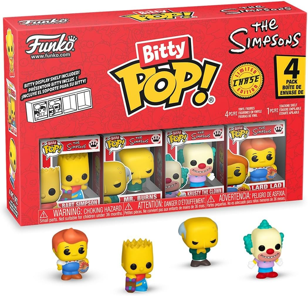 Funko Bitty POP!: the Simpsons - Bart 4-Pack image number 6