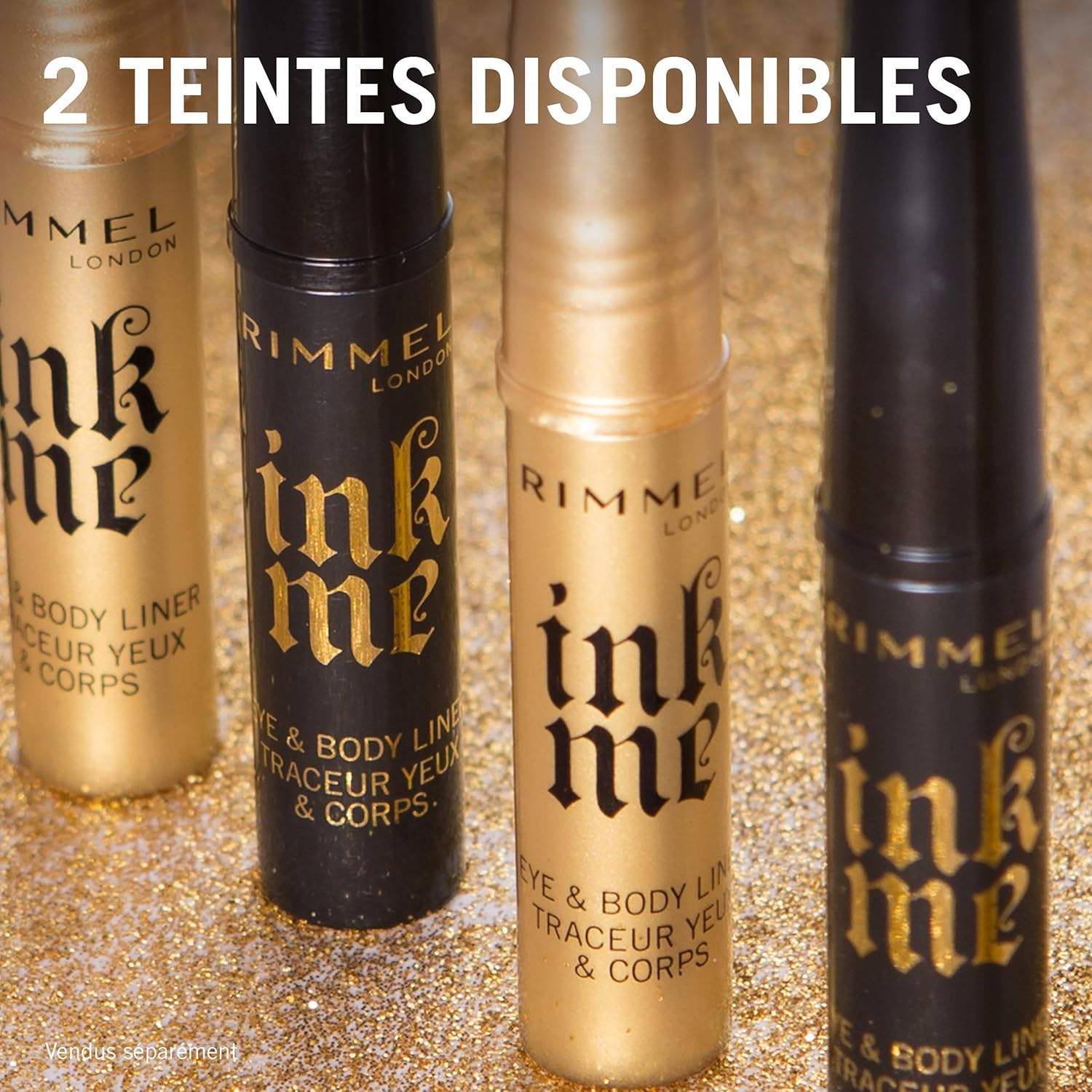 Rimmel Ink Me Eye and Body Liners, Golden Gang image number 1