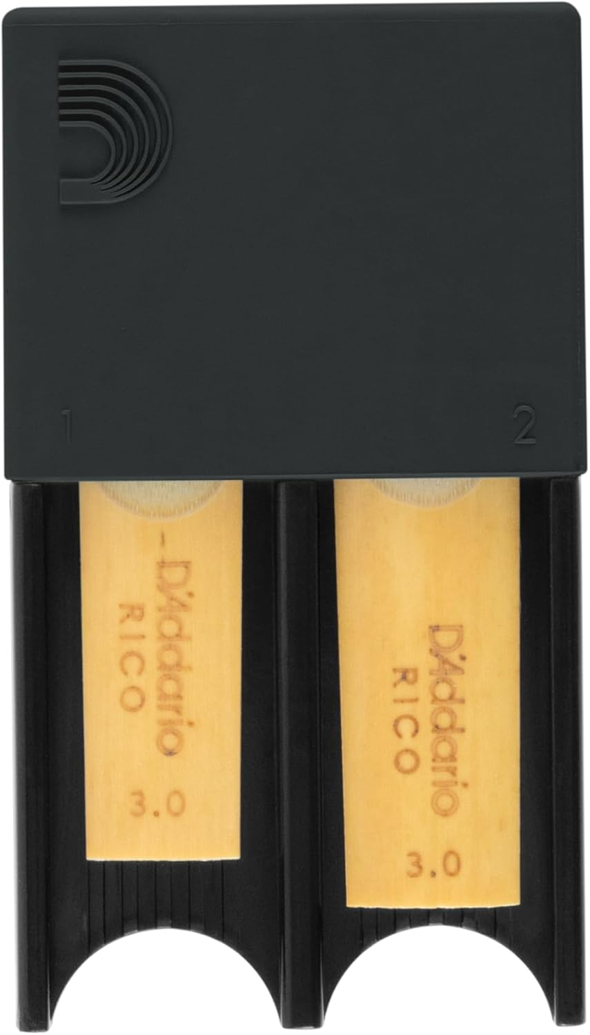 D'Addario Woodwinds Reed Guard for Bb Clarinet and Alto Saxophone, Green