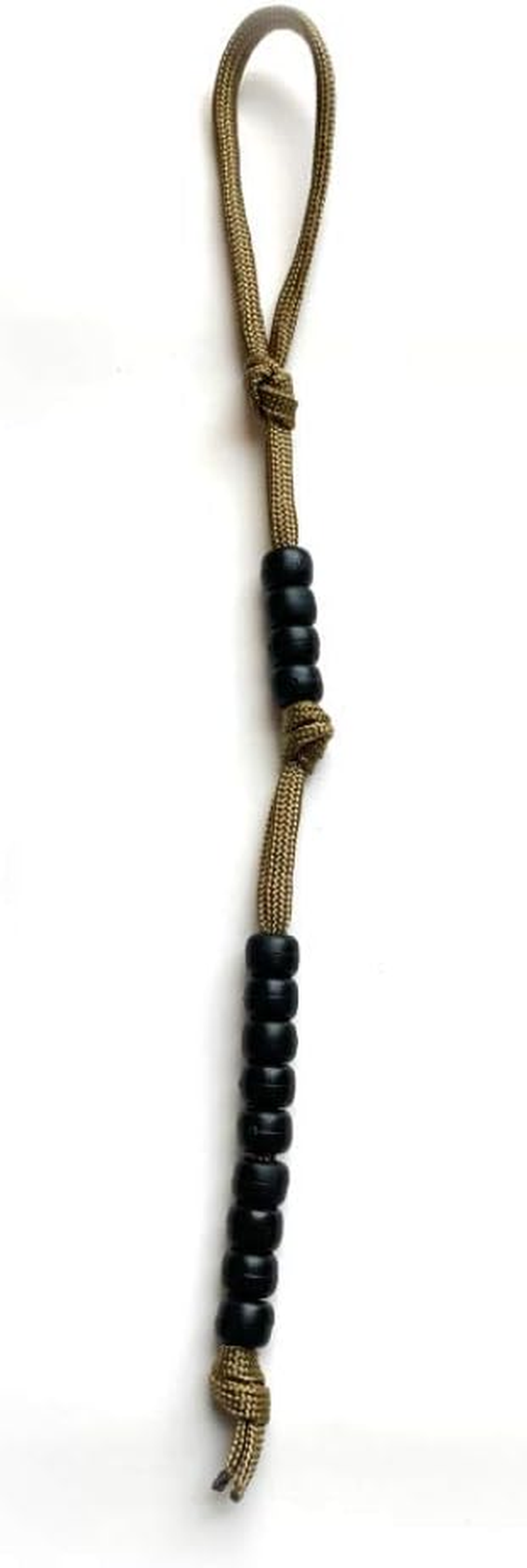 Coyote Brown Pace Counter Matte Black Veteran Made Ranger Beads image number 5