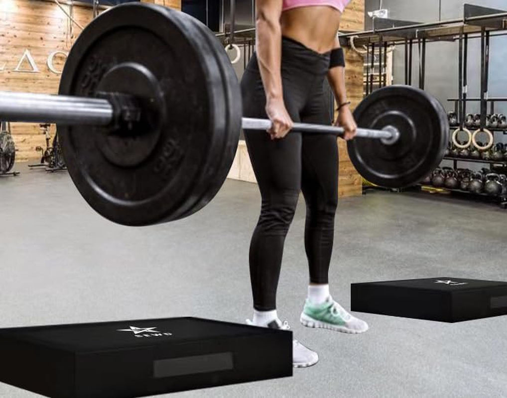 SEWD Weightlifting Crash Pad Noise Reducing Weight Pads for Floor Protection, Set of 2 Silencer Drop Pads image number 2