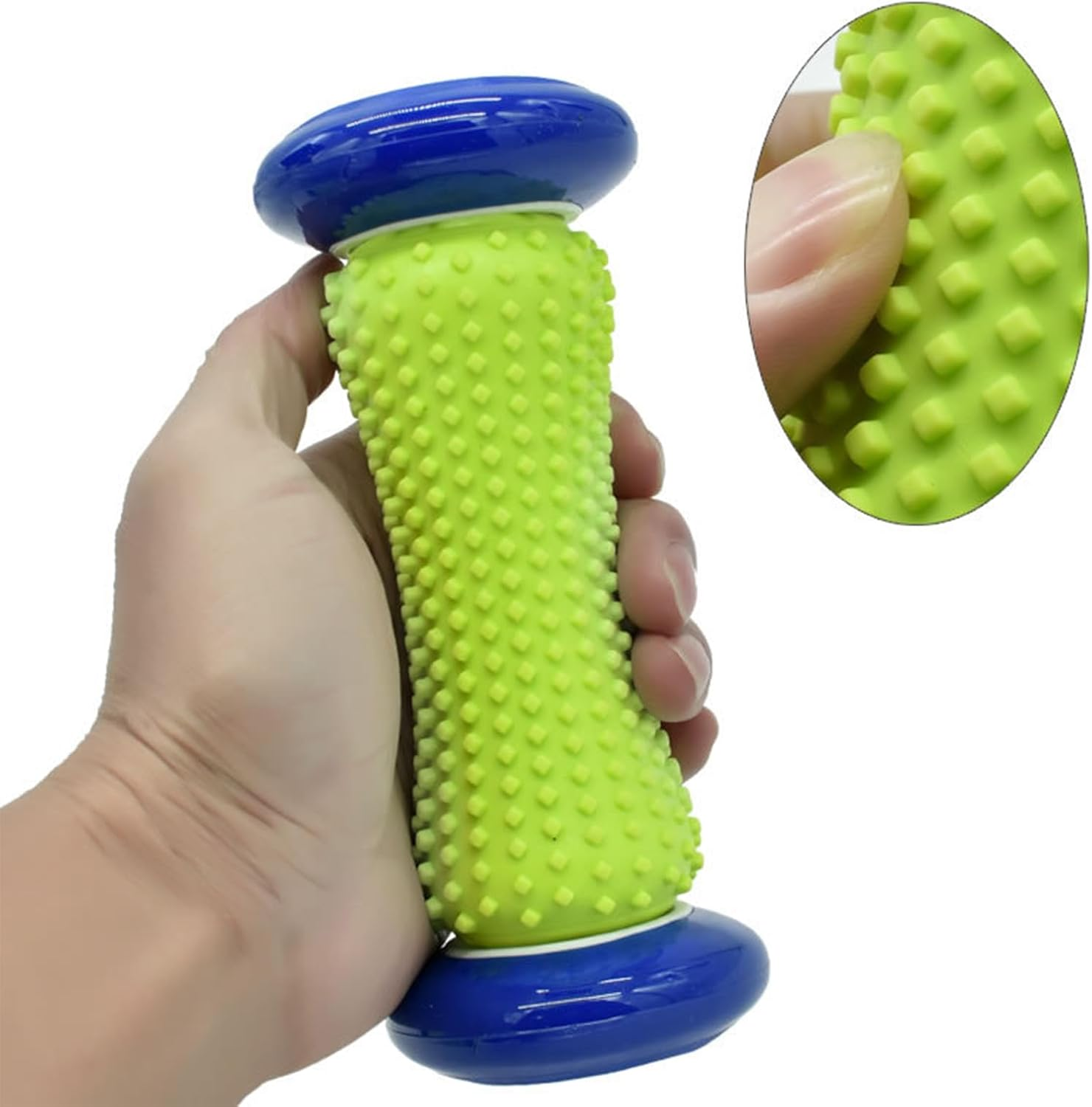 Plantar Fasciitis Foot Roller Massage Ball Set with Two Spiky Massage Balls and One Foot Roller for Pain Relief Trigger Point Therapy Ideal for Plantar Fasciitis Relief and Foot Massage image number 3