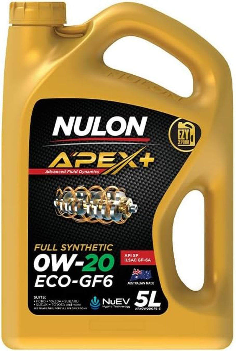 Nulon APEX+ 0W20 ECO-GF6 Engine Oil 5 Litre image number 1