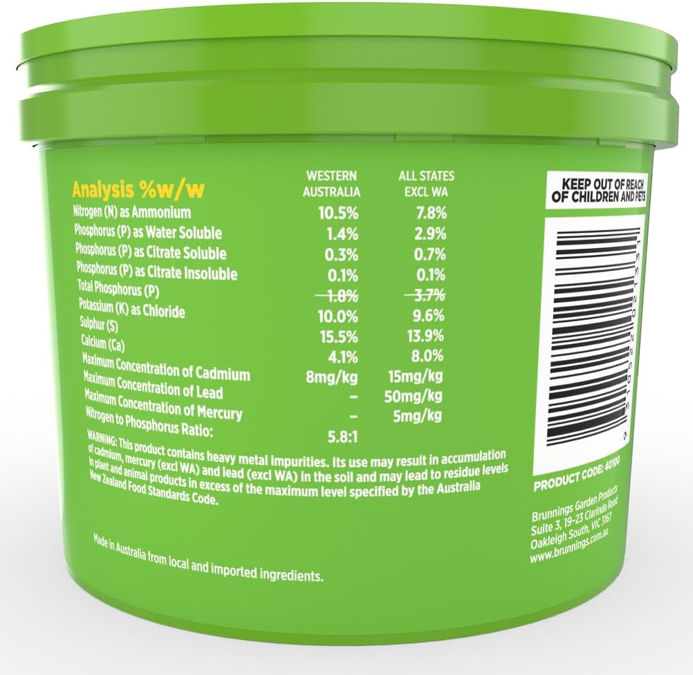 Brunnings All Purpose NPK Fertiliser 500 G image number 3