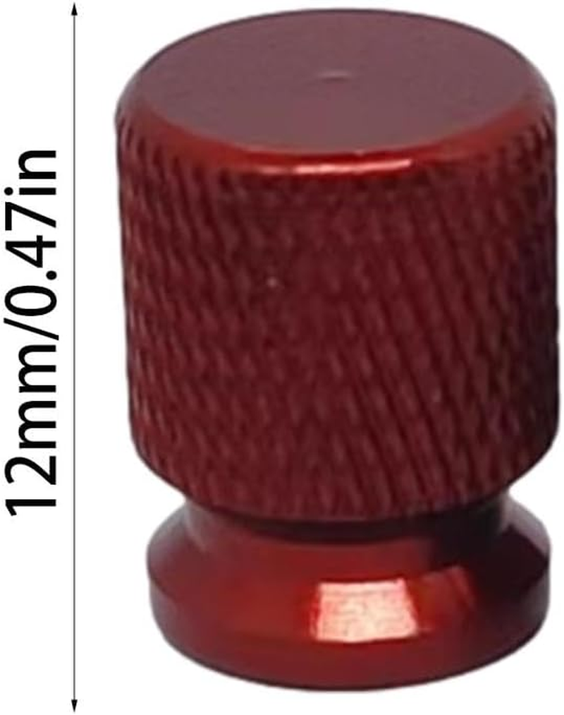 Auto Tire Valve Stem Caps | Fashionable 4 Stem Caps | Wear-Resistant Valve Stems & Caps Rust-Resistant for Trucks Bicycles - Blue image number 5