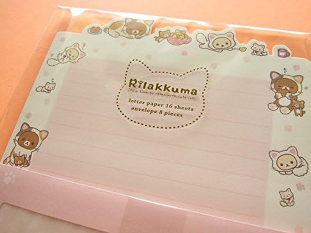 San-X Letter Set Rilakkuma LH54601