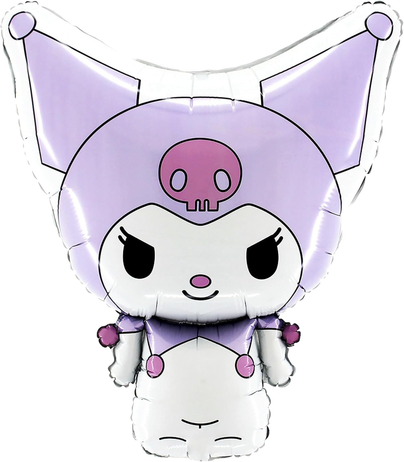 Toyland&reg; 56Cm (22") Kuromi Shaped Character Foil Balloon from Hello Kitty - Kids Party Balloons image number 1