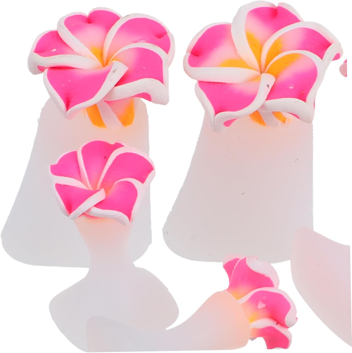 DEARMAMY 3 Sets Silicone Toe Separators for Pedicures Comfortable Nail Polish Application Professional Nail Care Tool Pink Soft Material Easy to Clean and Fit image number 1