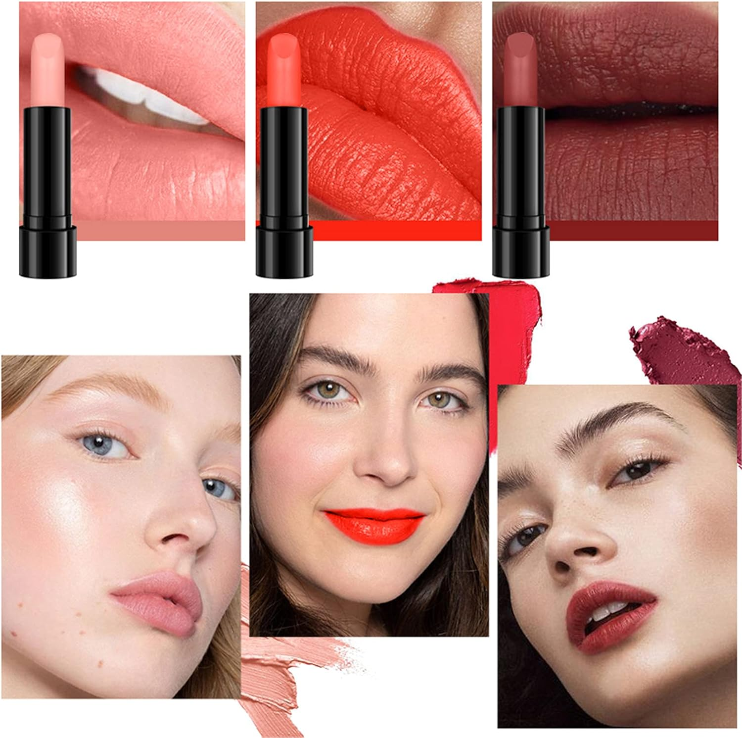 Joyeee All-In-One Makeup Gift Set - Travel Kit Complete Starter Bundle with Lipstick, Concealer, Lipgloss, Blushes, Powder, Eyeshadow Palette for Teen Girls & Adults #10 image number 3