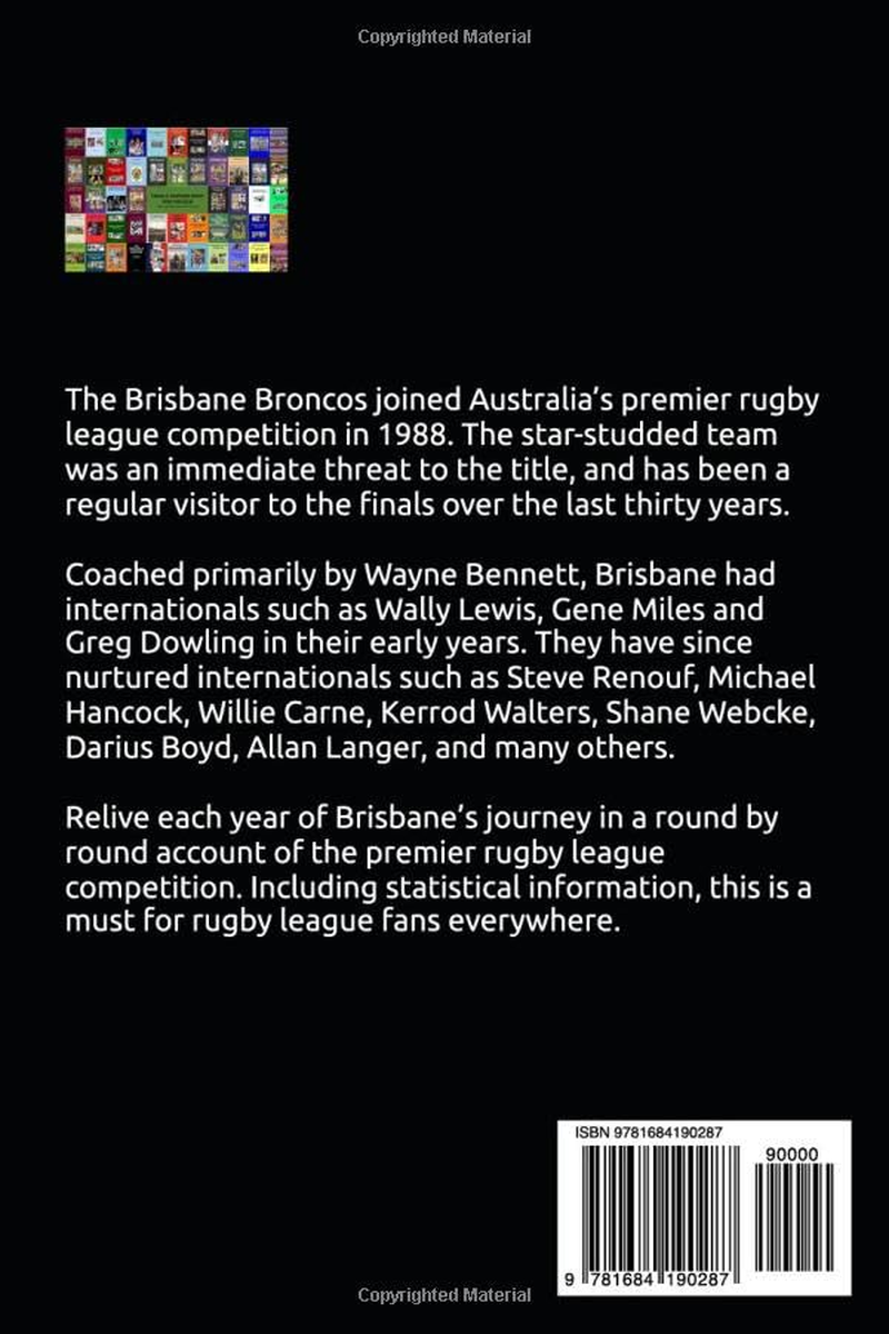 A History of the Brisbane Broncos image number 1