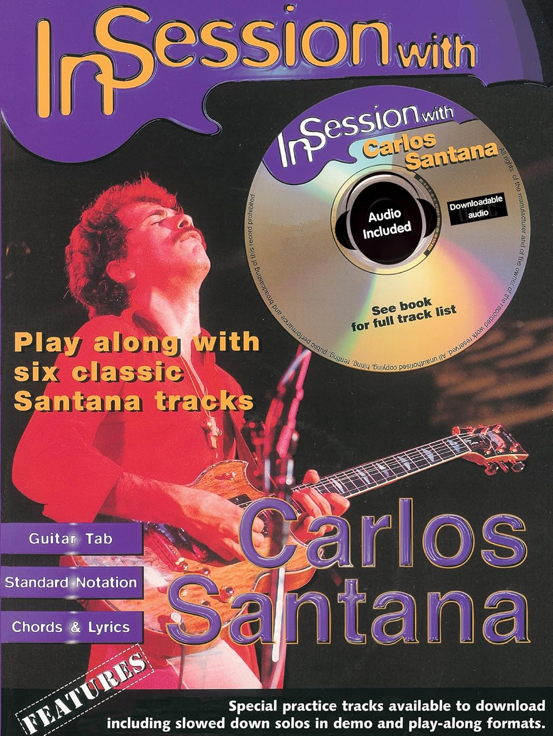 In Session with Carlos Santana: (Guitar Tab)