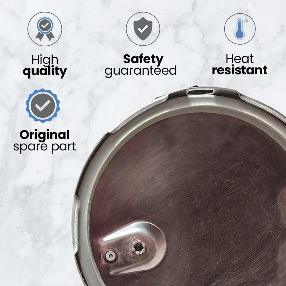 Fagor M18804554 Rubber Pressure Cooker Compatible with Fagor Pressure Cooker with an Inner Diameter of 22 Cm, Silicone, Diameter 22 Cm, Grey image number 4