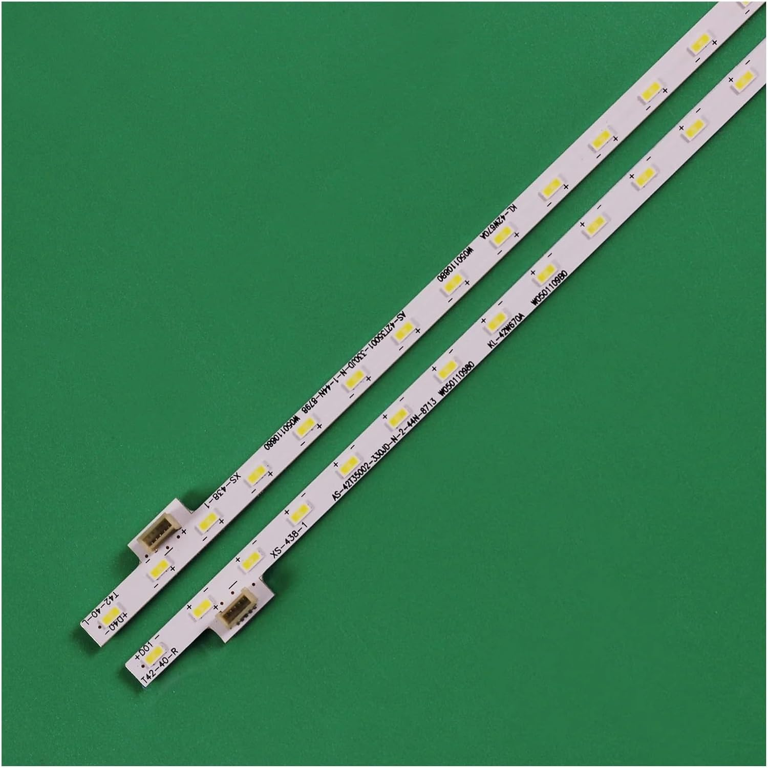2Pcs LED Backlight Bar for SO-NY KDL-42W650A KDL-42W654A KDL-42W829B KDL-42W706B KDL-42W653A KDL-42W705B KDL-42W815B KDL-42W828B (Size : B)