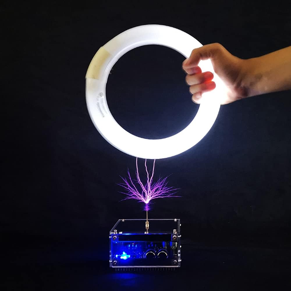 Multifunctional Electronics O Tesla Coil Module Plasma Speaker Sound Solid Science Experimental Toy Wi BT image number 4